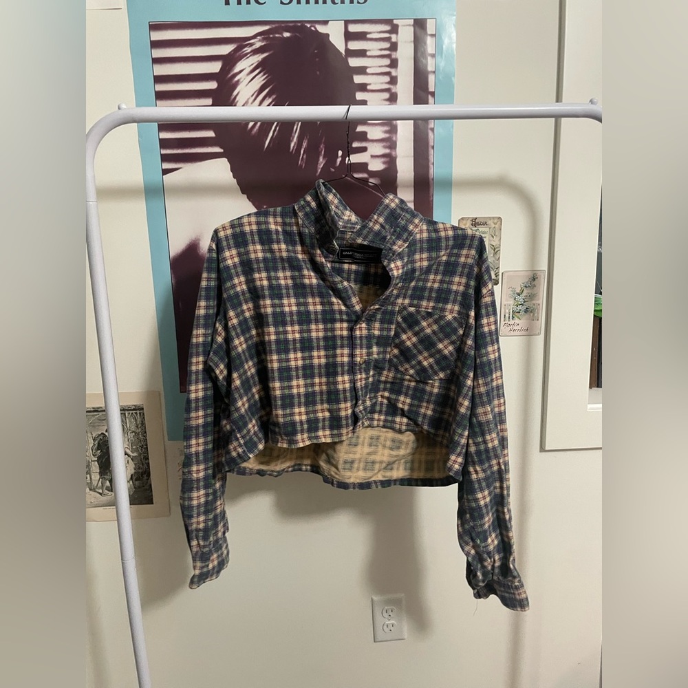 Cropped Flannel